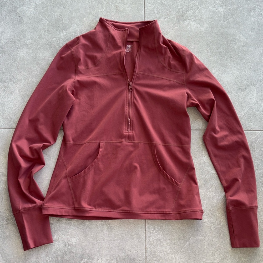 Zyia active 3/4 zip pull over